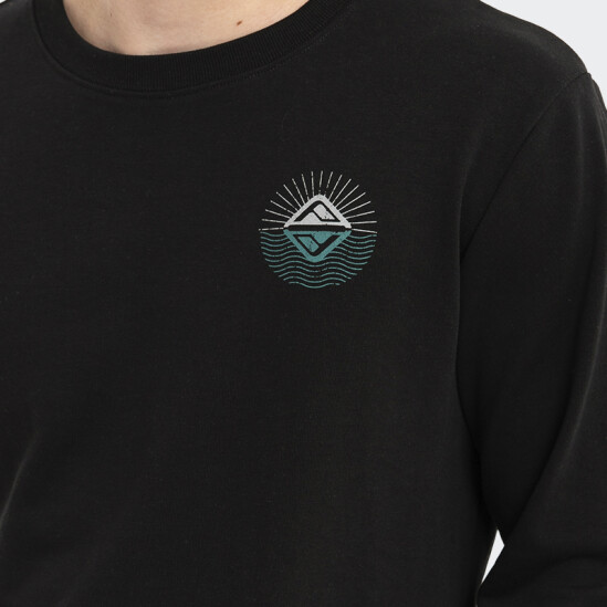 Buzo Reef Round Neck Negro