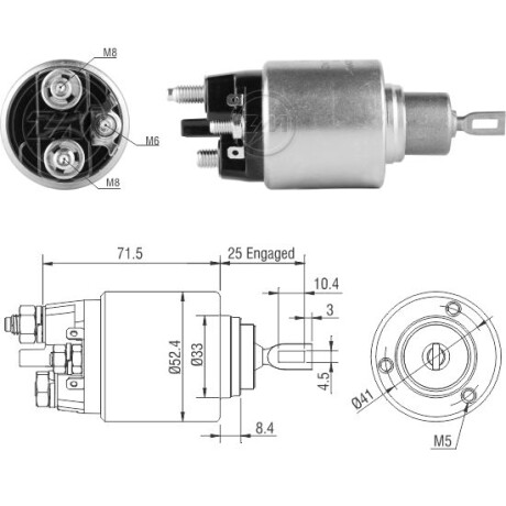 AUTOMATICO DE ARRANQUE MERCEDES BENZ SPRINTER 311 415 515 11/ BOSCH ZM AUTOMATICO DE ARRANQUE MERCEDES BENZ SPRINTER 311 415 515 11/ BOSCH ZM