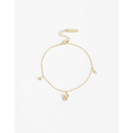 Pulseras Flexibles Cubic zirconia Dorado