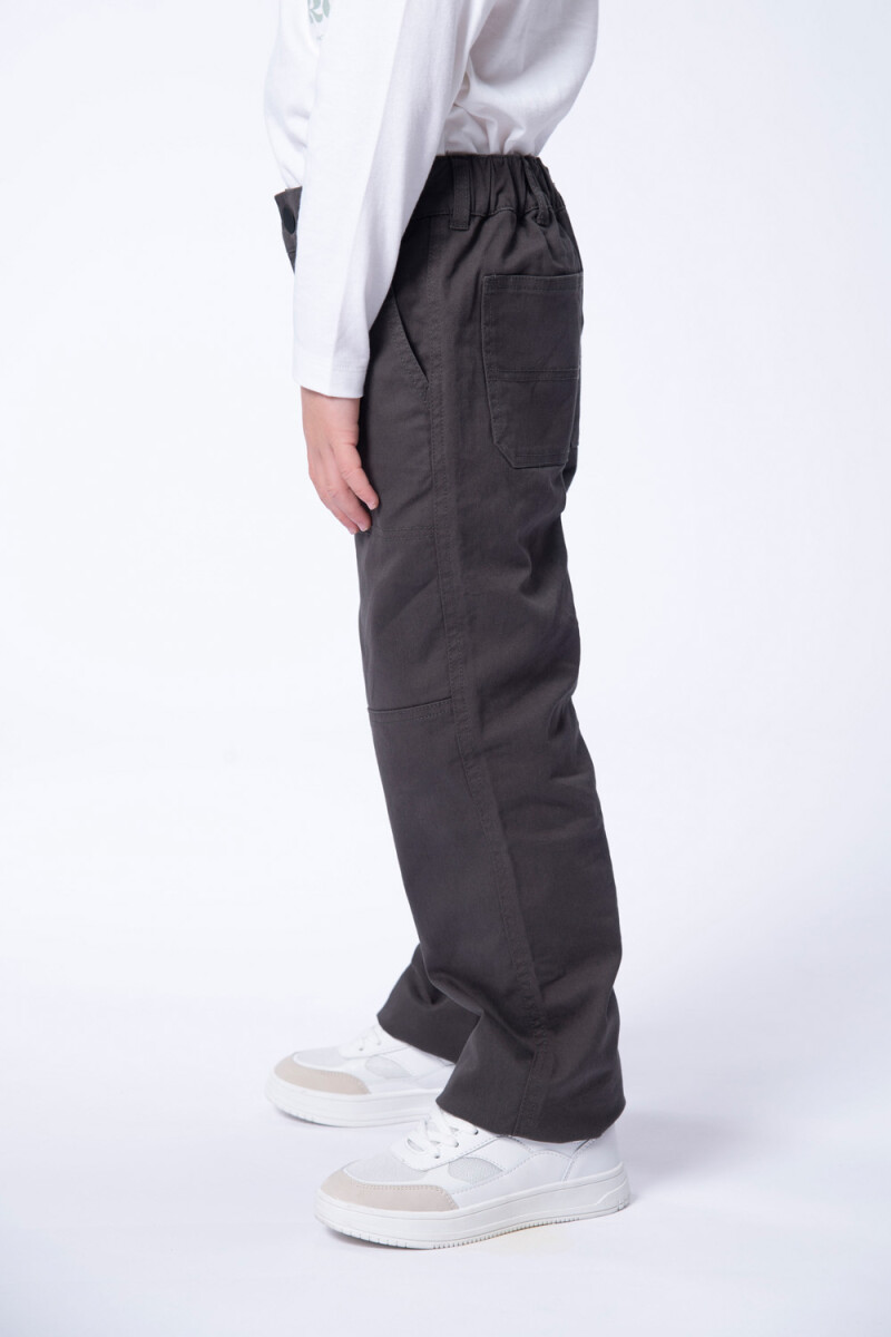 Pantalón carpintero Gris Oscuro