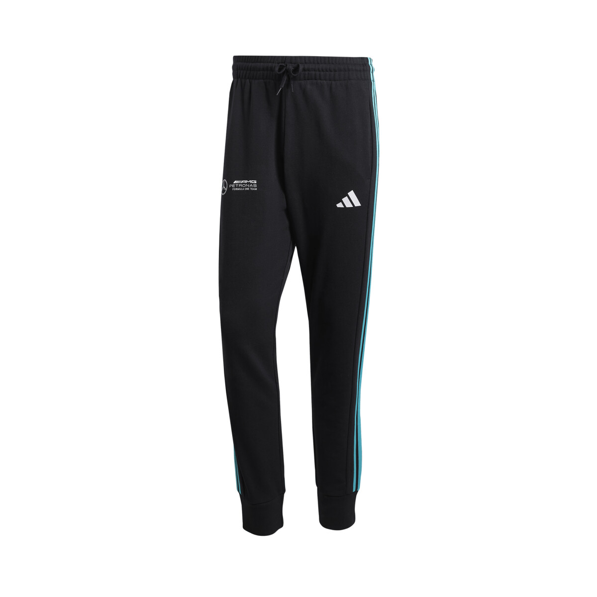 PANTALÓN adidas ADN MERCEDES - AMG PETRONAS FORMULA ONE TEAM - Black & Light blue 