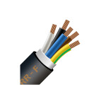 Cable bajo goma negro 5x1mm² - Funsa ELE06861