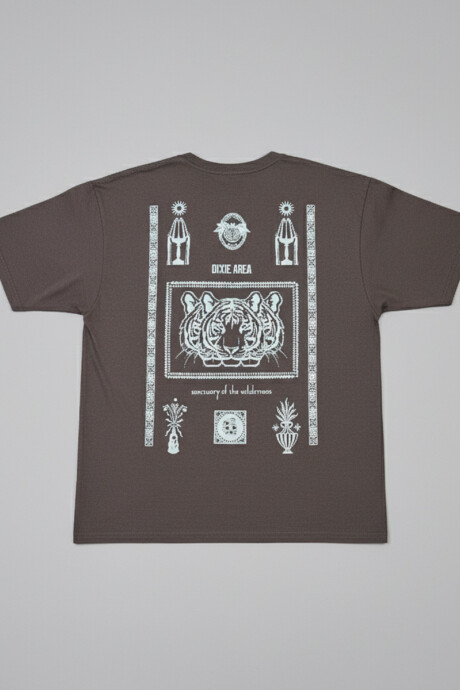 T-SHIRT MULEY DIXIE Gris Oscuro