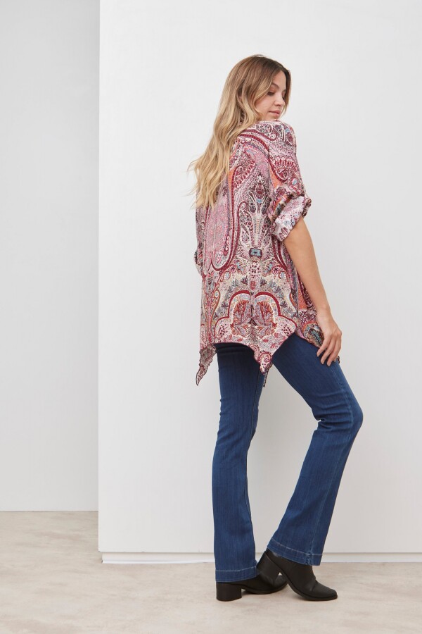 Camisola Bulgaro MULTI/BORDEAUX