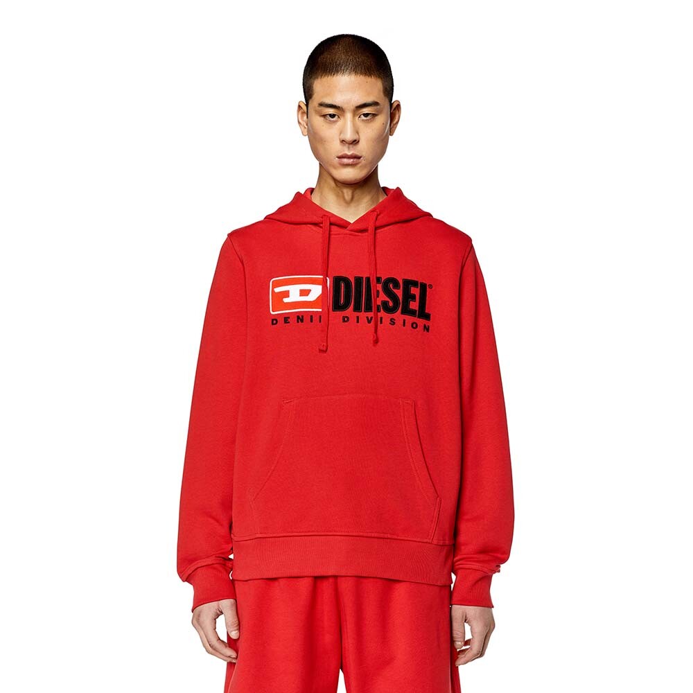 S-Ginn-Hood-Div - Hombre Ribbon Red