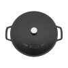 STAUB CACEROLA UNIVERSAL NEGRA C/ TAPA CHISTERA STAUB CACEROLA UNIVERSAL NEGRA C/ TAPA CHISTERA