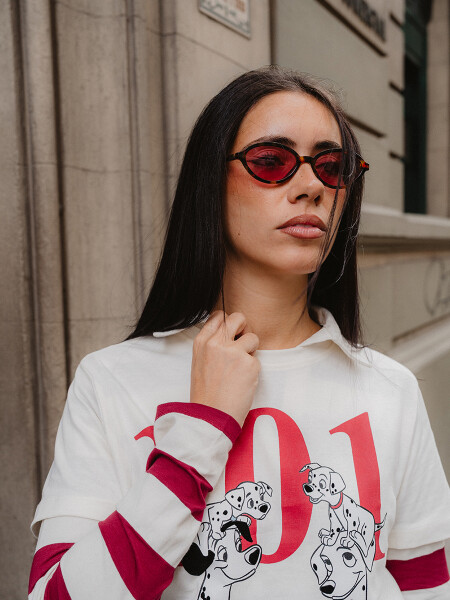 REMERA 101 DALMATAS OFF WHITE