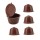 Pack X5 Cápsulas de Café Ecológicas Reutilizables 50ML MARRON