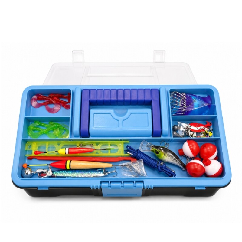 Caja de Pesca Organizadora con Accesorios Caja de Pesca Organizadora con Accesorios