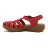 Sandalia Country Mujer Cuero Cereza