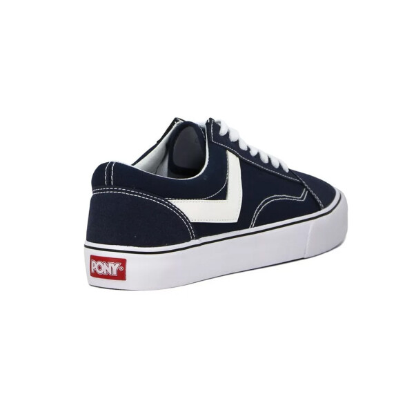 CLASICO BAJO - PONY AZUL
