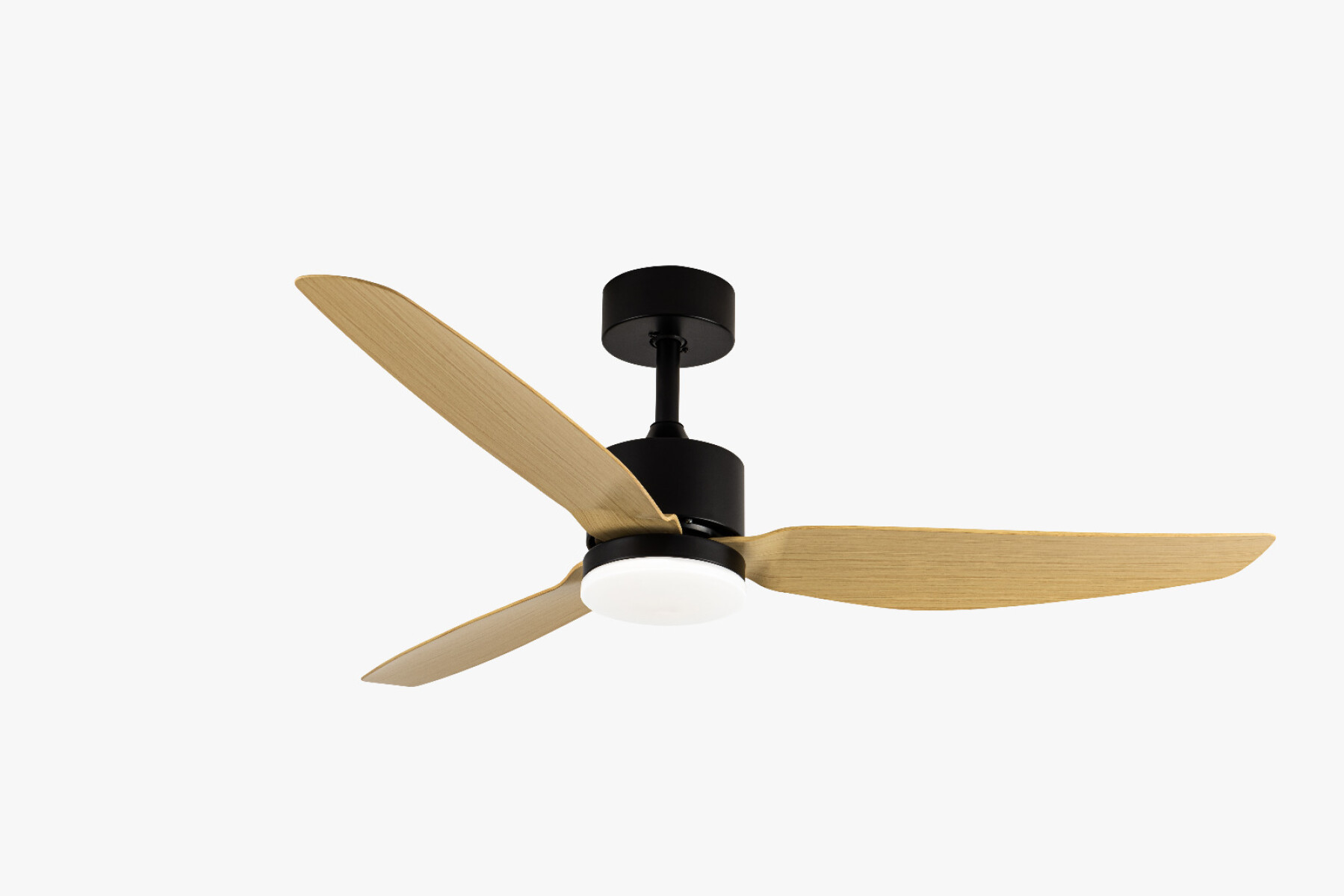 Ventilador De Techo Led 18watts Fría/cálida Función Inversa - Marrón 