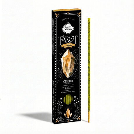 INCIENSO LINEA TAROT GEMAS Citrino - Naranja/especias