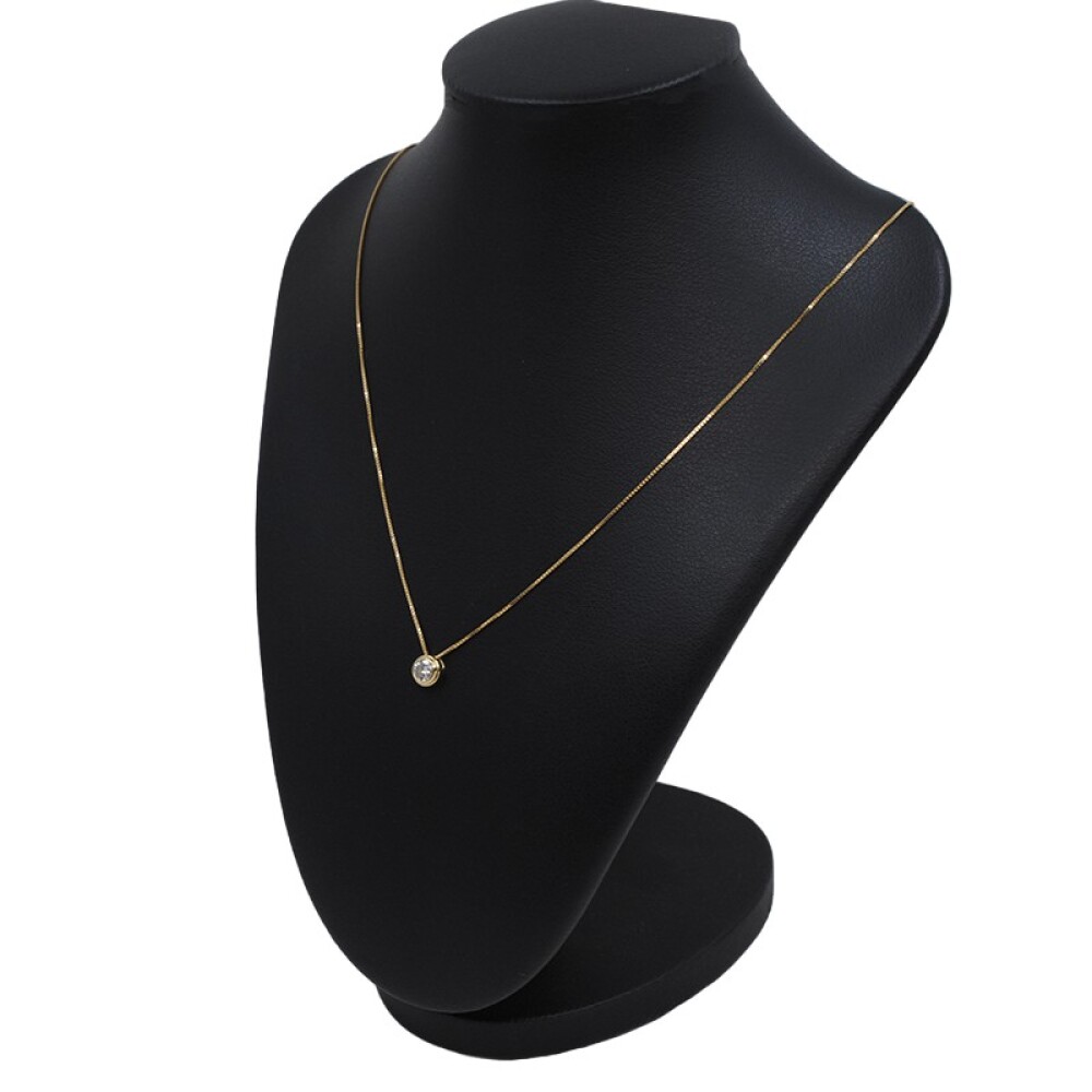 Dije En Oro 18K Y Brillante Dije En Oro 18K Y Brillante