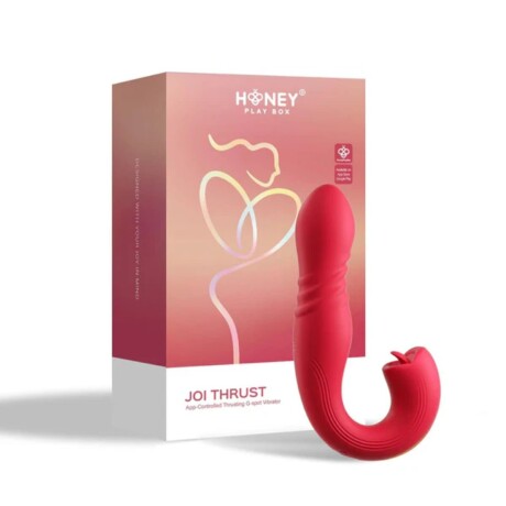 Vibrador Doble Estimulo Sube Y Baja Con App Honey Joi Thrust Vibrador Doble Estimulo Sube Y Baja Con App Honey Joi Thrust