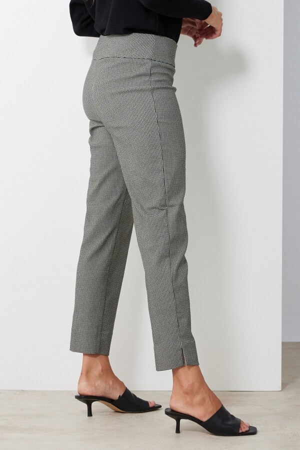 Pantalon Tejido NEGRO/GRIS