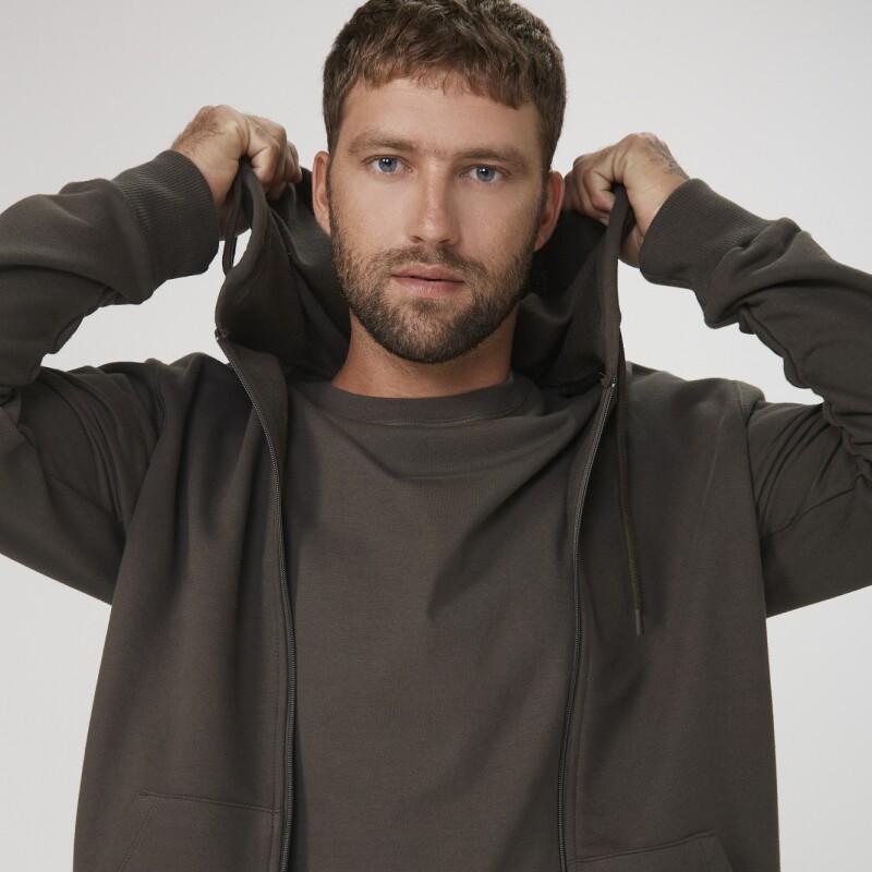 JAQUETA MASC GRIS OSCURO