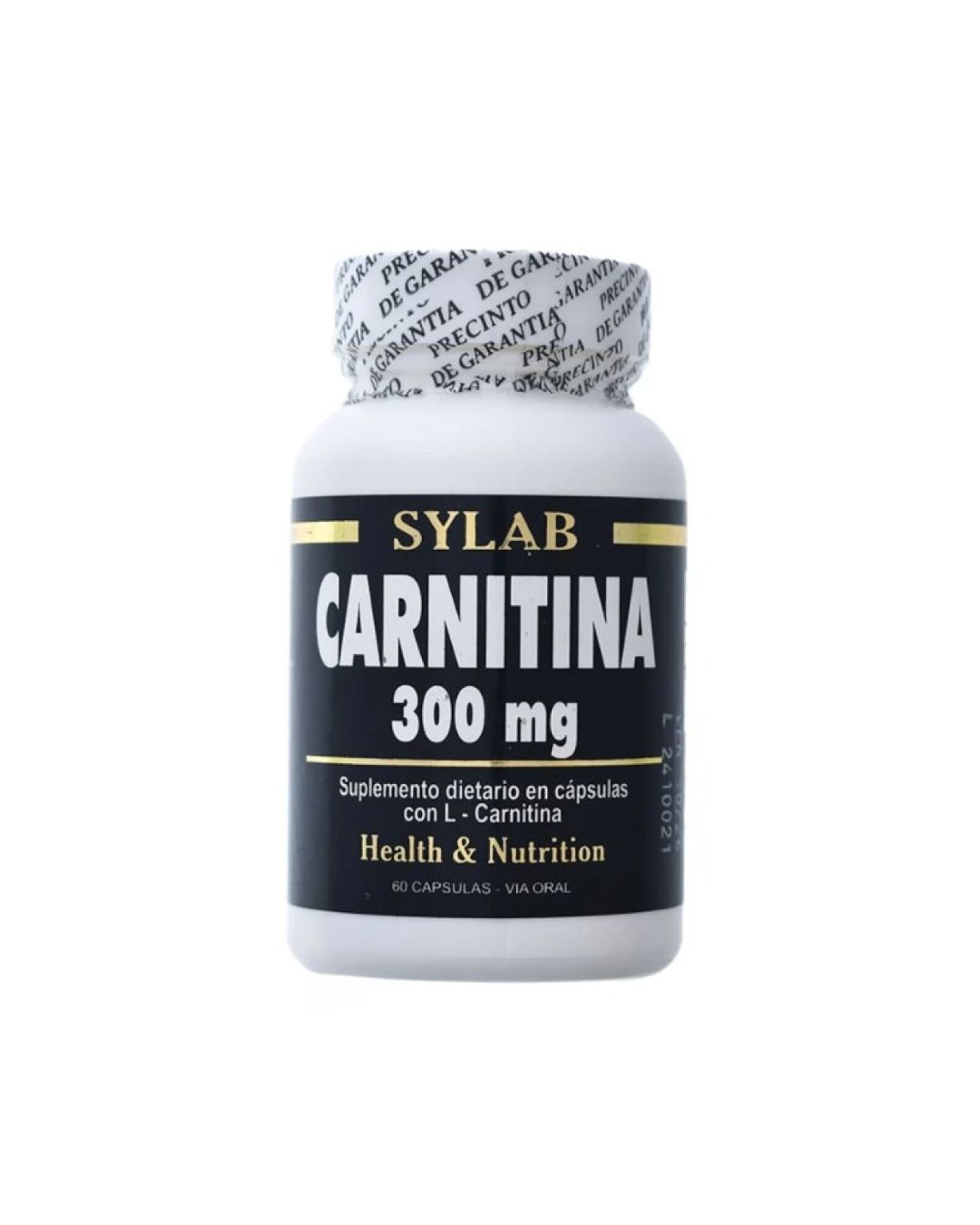 Carnitina 30 Cáps SYLAB — Wikimúsculos