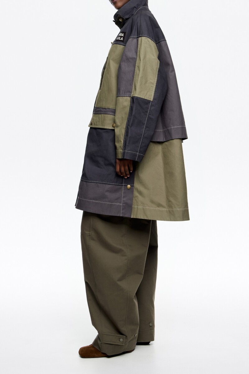 GABARDINA Azul Marino