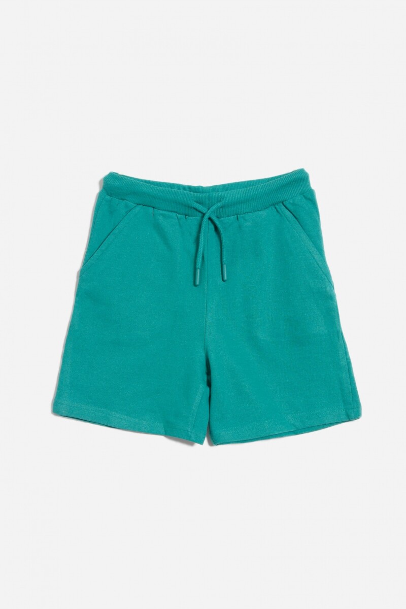 Bermuda terry lisa - Verde 