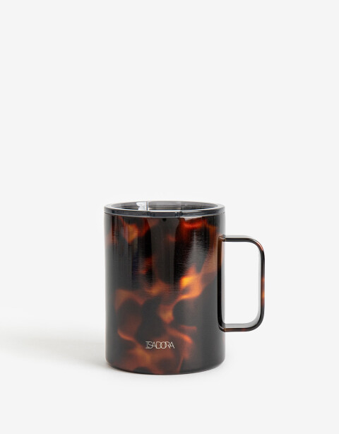 Artículos cocina Taza Metálica Con Estampa Carey - Combinacion Multicolor