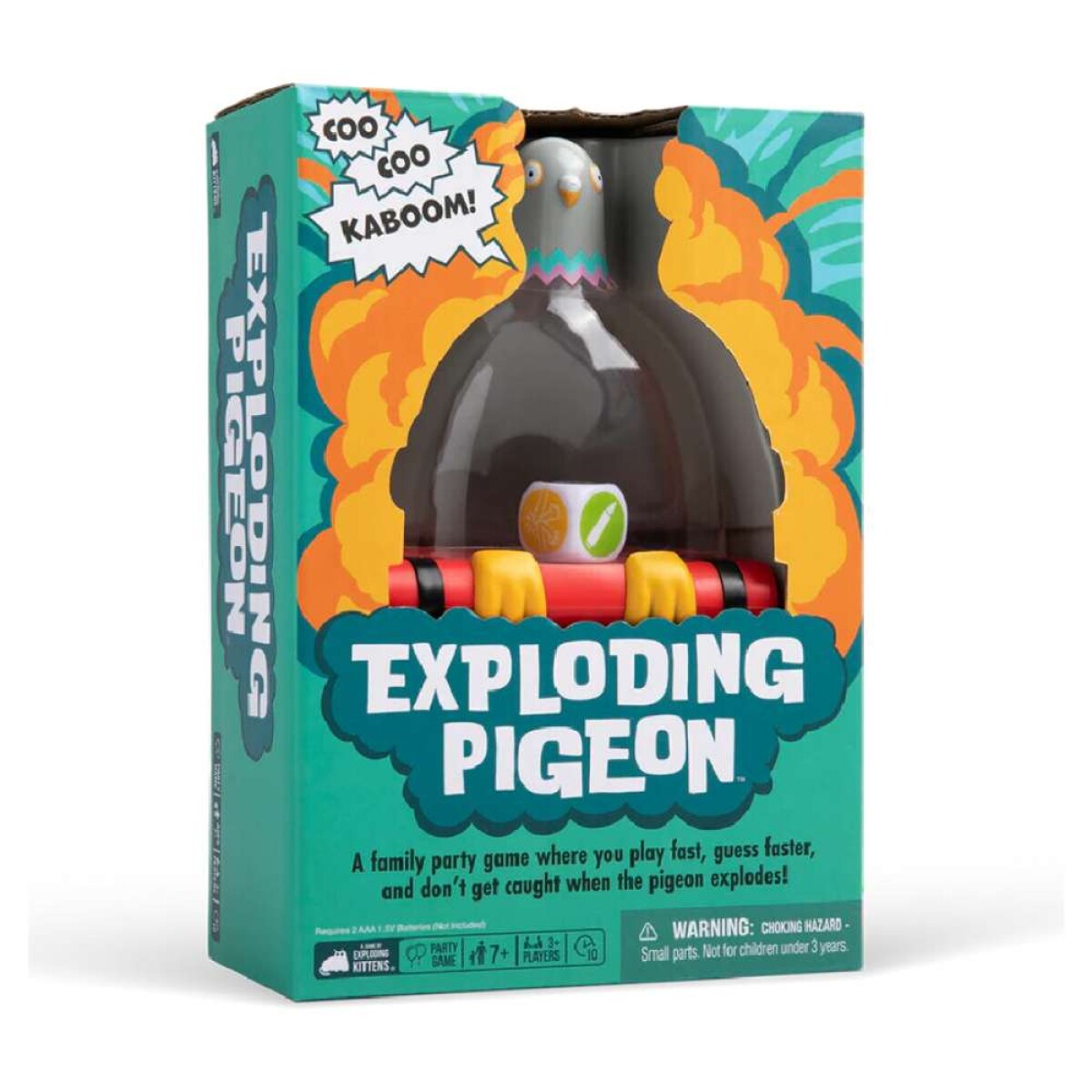 Exploding Pigeon - Hasta 3 personas 