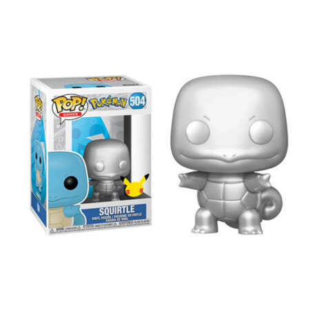 Squirtle Silver (25th Aniversary) • Pokémon - 504 Squirtle Silver (25th Aniversary) • Pokémon - 504