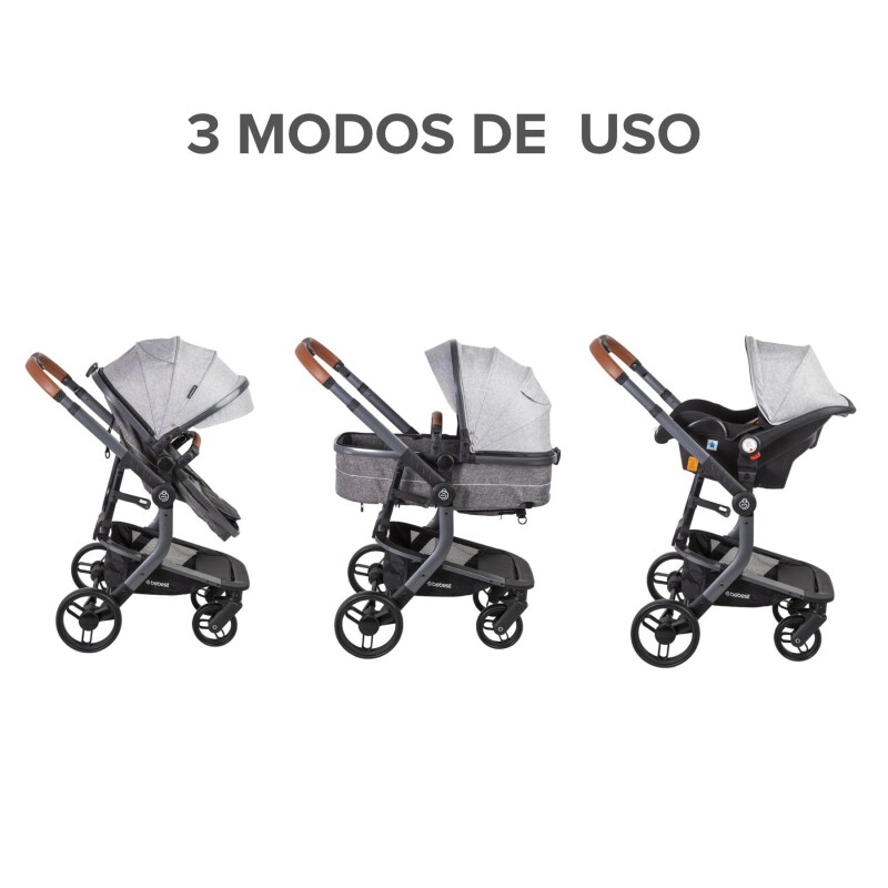Coche Travel System TAURUS con Babysilla y Base con Isofix Coche Travel System TAURUS con Babysilla y Base con Isofix