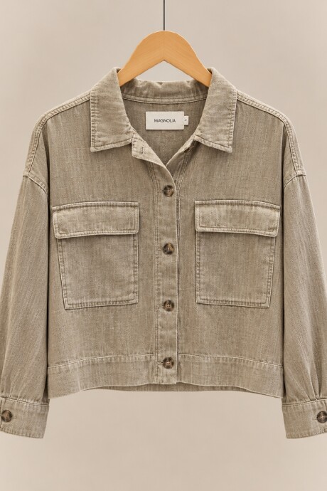 Sobrecamisa Carly Mocha