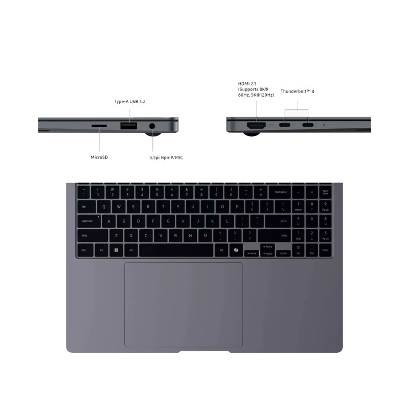 Notebook Samsung Galaxy Book 4 Intel Core 7 512GB 16GB 15.6" Notebook Samsung Galaxy Book 4 Intel Core 7 512GB 16GB 15.6"