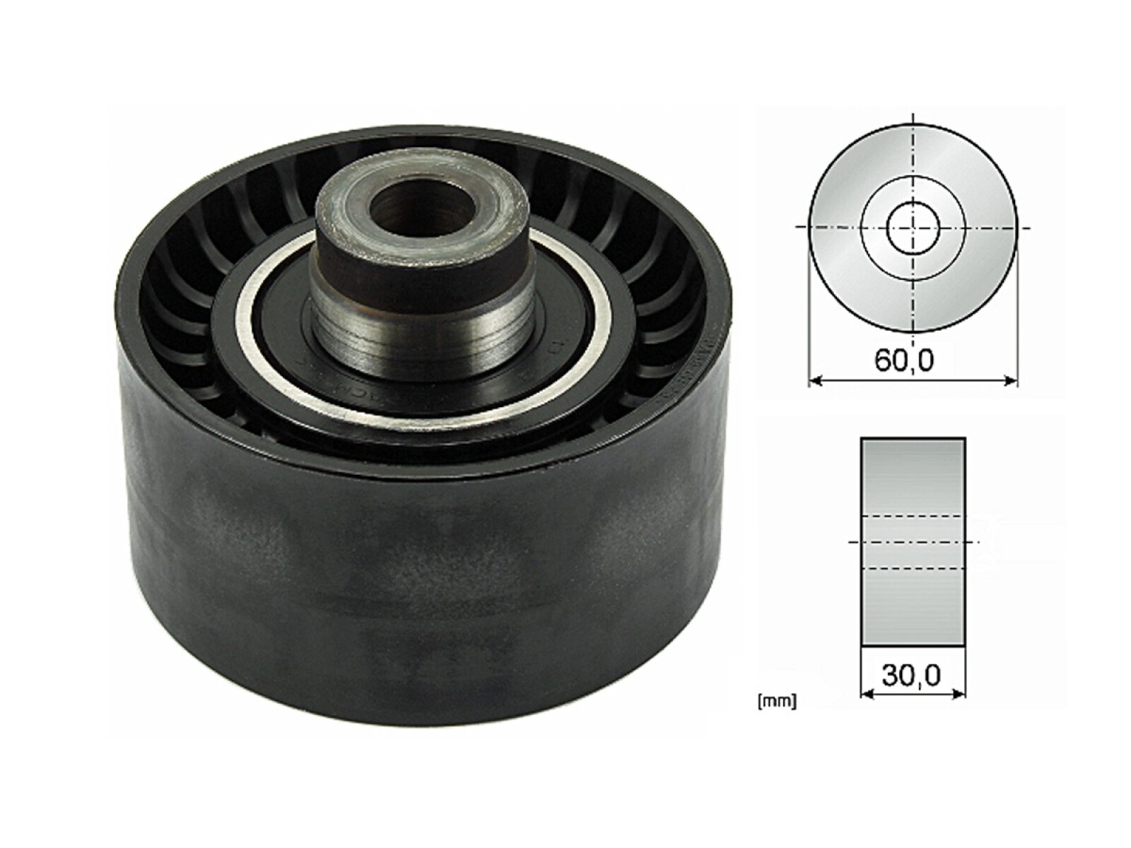 Tensor Guia Correa Dist. Citroen Xsara Break/Xm/Xsara/Jumpy/Saxo/Xantia/C15/Berlingo/Ax Peug 605/406/106/206/Expert/306/Partner 