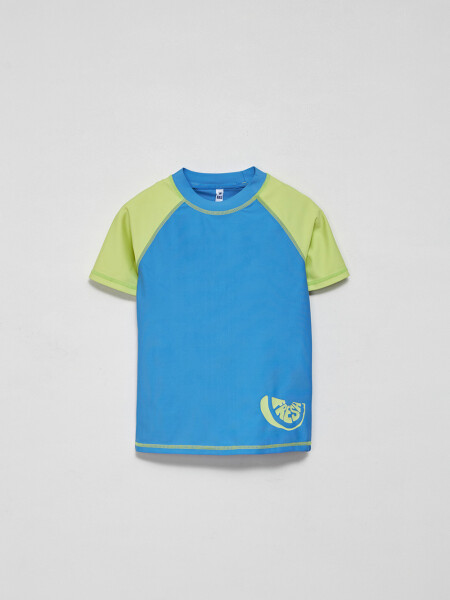 Camiseta UV manga corta Fresh - Azul