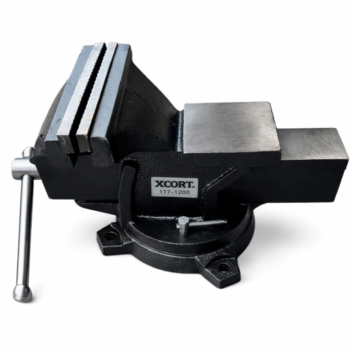 XCORT MORZA DE BANCO INDUSTRIAL GIRATORIA 8 PULGADAS 