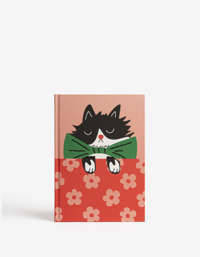 Anotadores Cuadernos y Memos Cuaderno Cuaderno Estampado Tapa Dura 22,9x16,3 Cm. Contiene 80 Apáginas Rayadas. - Combinacion Tricolor
