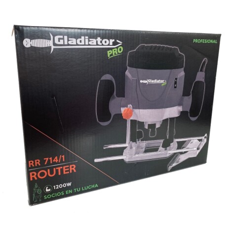 Router 6,35mm 1/4" 1200w Gladiator Pro Router 6,35mm 1/4" 1200w Gladiator Pro