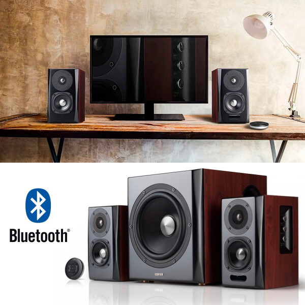 Parlante Edifier 2.1 S350db Bluetooth PARLANTES EDIFIER S350DB NEGRO