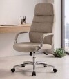 Silla de oficina Cromada 4 Posiciones Le Mans Marron