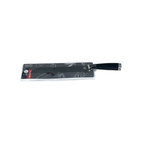 Cuchillo para torta o cortar pan c/ mango silicona Cuchillo Para Torta O Cortar Pan C/ Mango Silicona