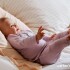 Primera Muda Carters tres piezas Remera botones Lila