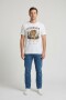 Camiseta estampada Tigre BLANCO