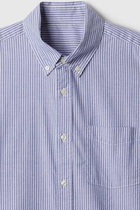 Camisa Poplin Hombre Matisse Blue 537
