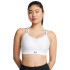 UA Infinity High 2.0 Bra-YLW WHT-100