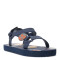 Sandalias de Niño Croco Kids Galaxy Con Velcro Azul Marino