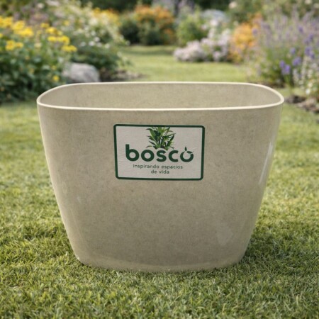 MACETA CUADRADA 22 CM UMBRA ARENA MACETA CUADRADA 22 CM UMBRA ARENA