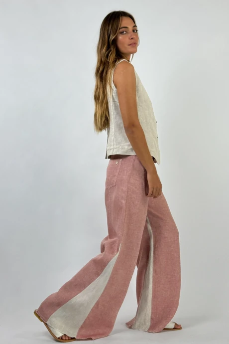 PANTALON JACINTO BLEND rosado xs