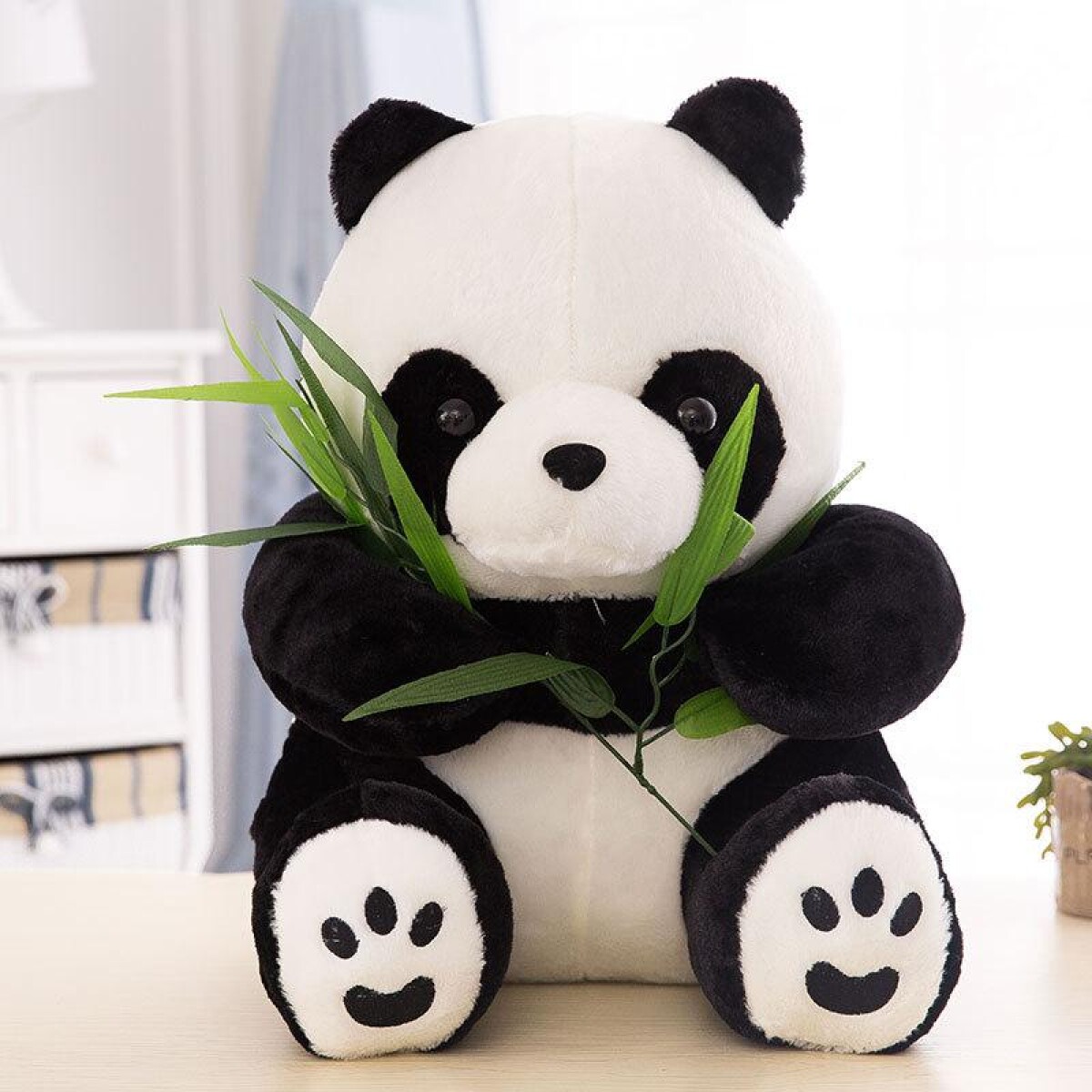 Peluche Oso Panda Algodón Alto 23cm 