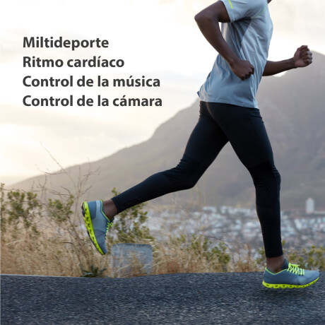 SmartWatch Unisex Bluetooth Alarma Deporte Música Azul