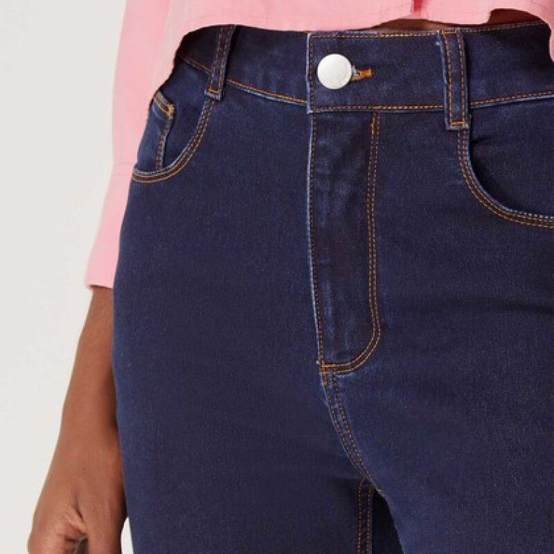 CALCA SUPER SKINNY FEM AZUL ESCURO