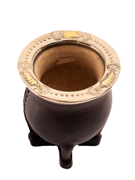 Mate de Alpaca y Bronce H1