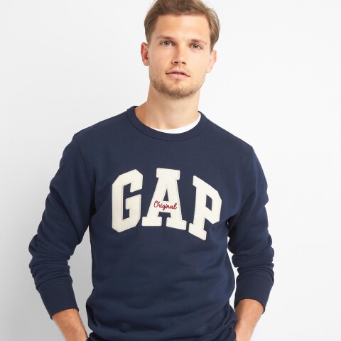 GAP ORIGINAL ARCH CREW TAPESTRY NAVY XXL TAPESTRY NAVY